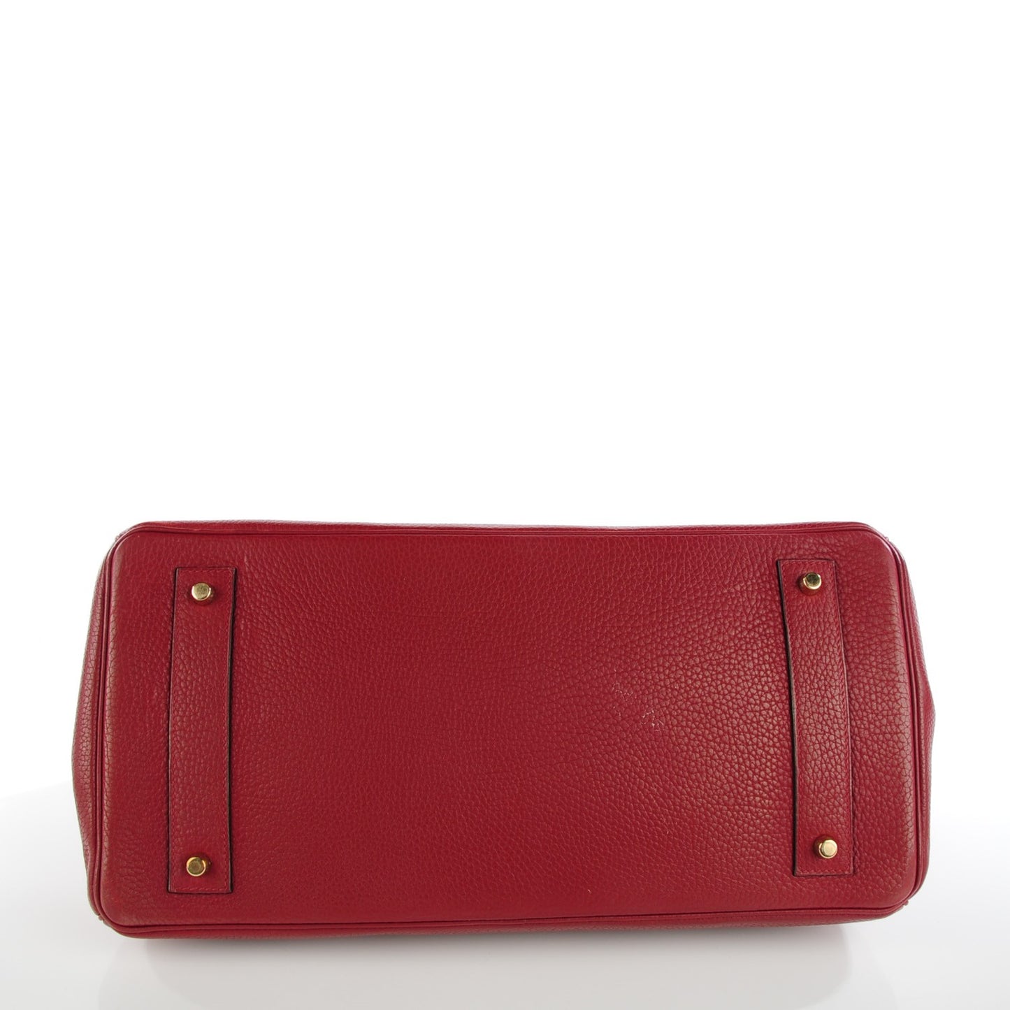 Taurillon Clemence JPG Birkin 42 Rouge H