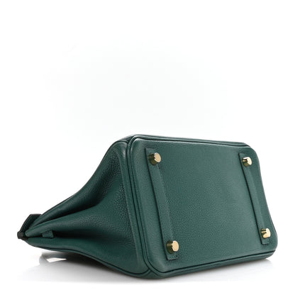 Hermes Togo Birkin 25 Malachite 4 of 10