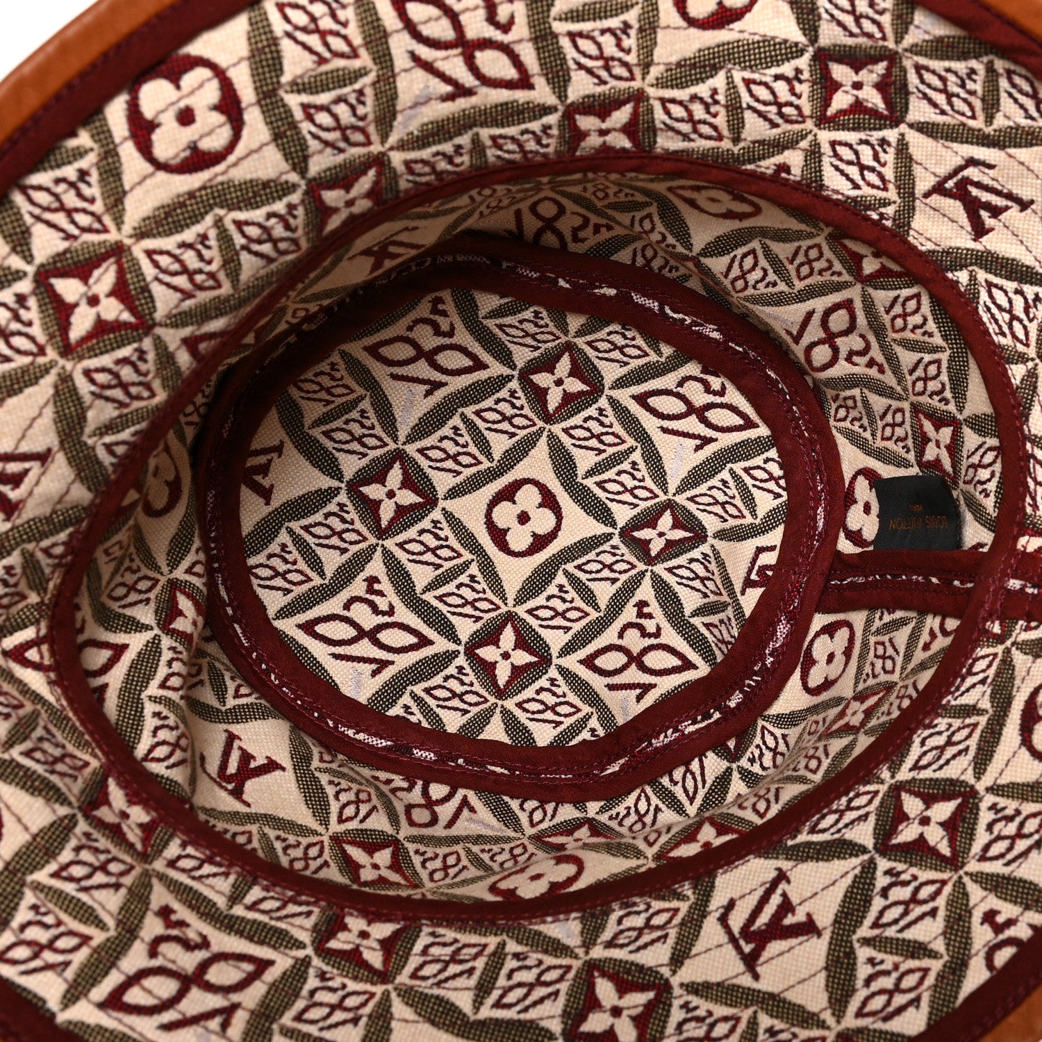 Louis Vuitton Jacquard Since 1854 Hat M Bordeaux 7 of 8