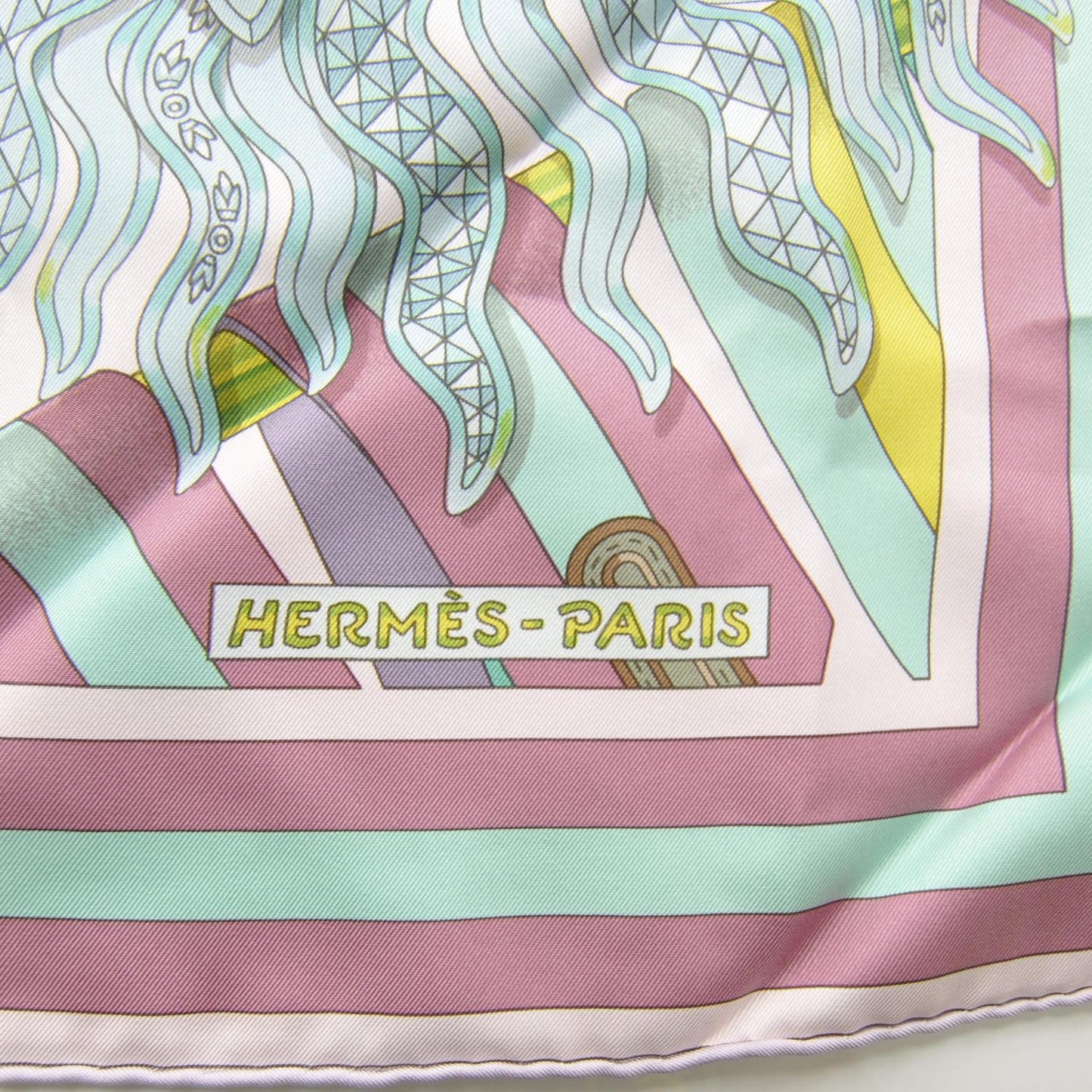 Silk Sangles de Phoebus Scarf 90