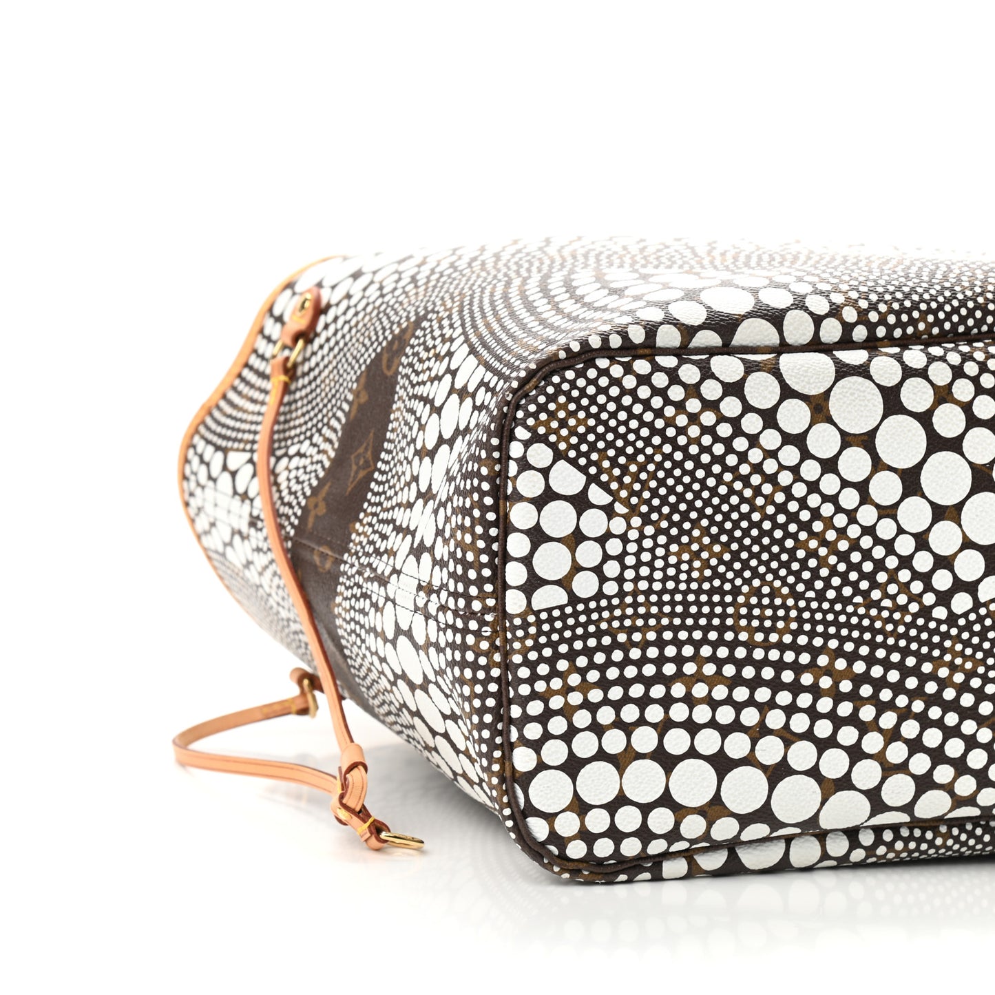 Monogram Kusama Waves Neverfull MM White