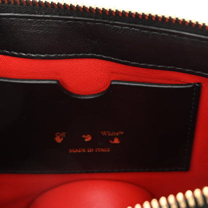 Off-White OFF WHITE Calfskin Burrow 22 Chain Bag Black 10 of 11