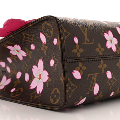 Louis Vuitton LV X TM Monogram Cherry Blossom Onthego PM Sakura Brown 8 of 10