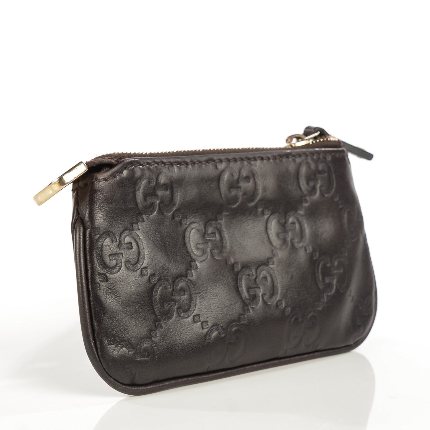 Gucci Guccissima Key Case Chocolate 3 of 7