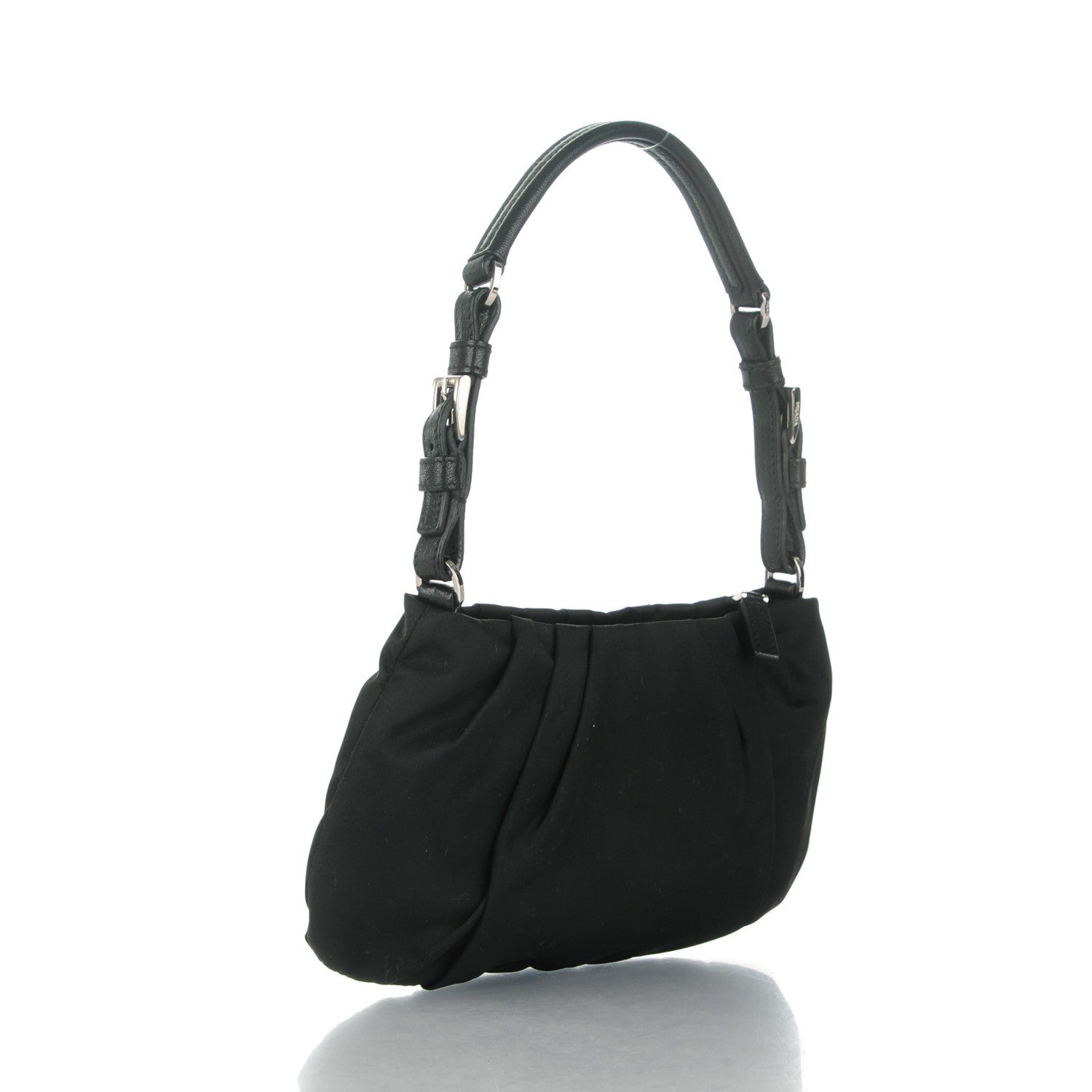 Prada Tessuto Nylon Bead Evening Bag Black 3 of 7