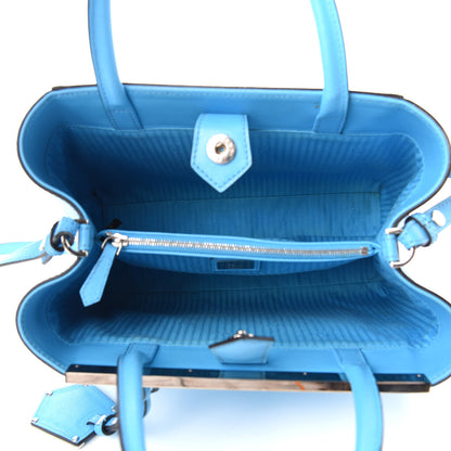 Fendi Vitello Elite Petite 2Jours Tote Maldives 5 of 9
