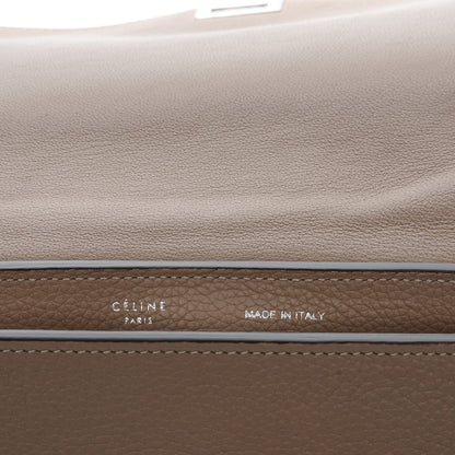 Celine Drummed Calfskin Suede Small Trapeze Dune 5 of 7