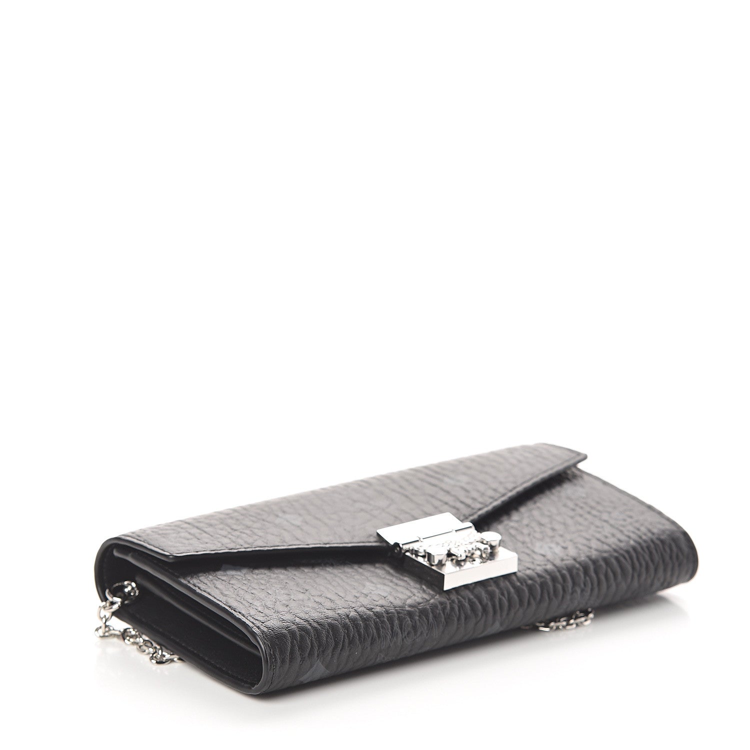 MCM Visetos Large Patricia Wallet On Chain Black 3 of 6
