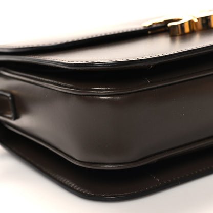 Celine Shiny Calfskin Medium Triomphe Ecorce 10 of 11