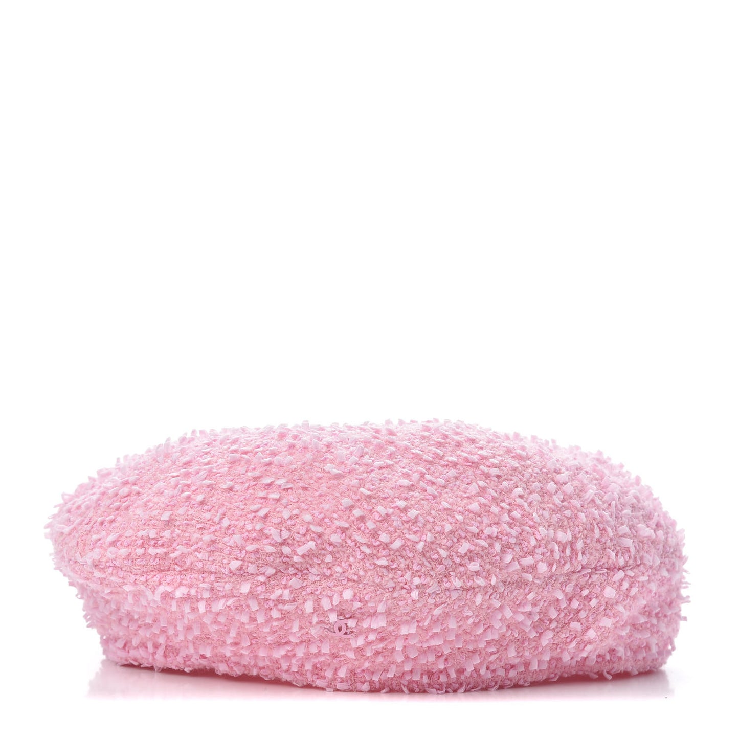 Nylon Wool Tweed CC Beret M Pink