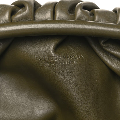 Bottega Veneta Smooth Butter Calf The Pouch Oversized Clutch Kaki Fondent 6 of 9