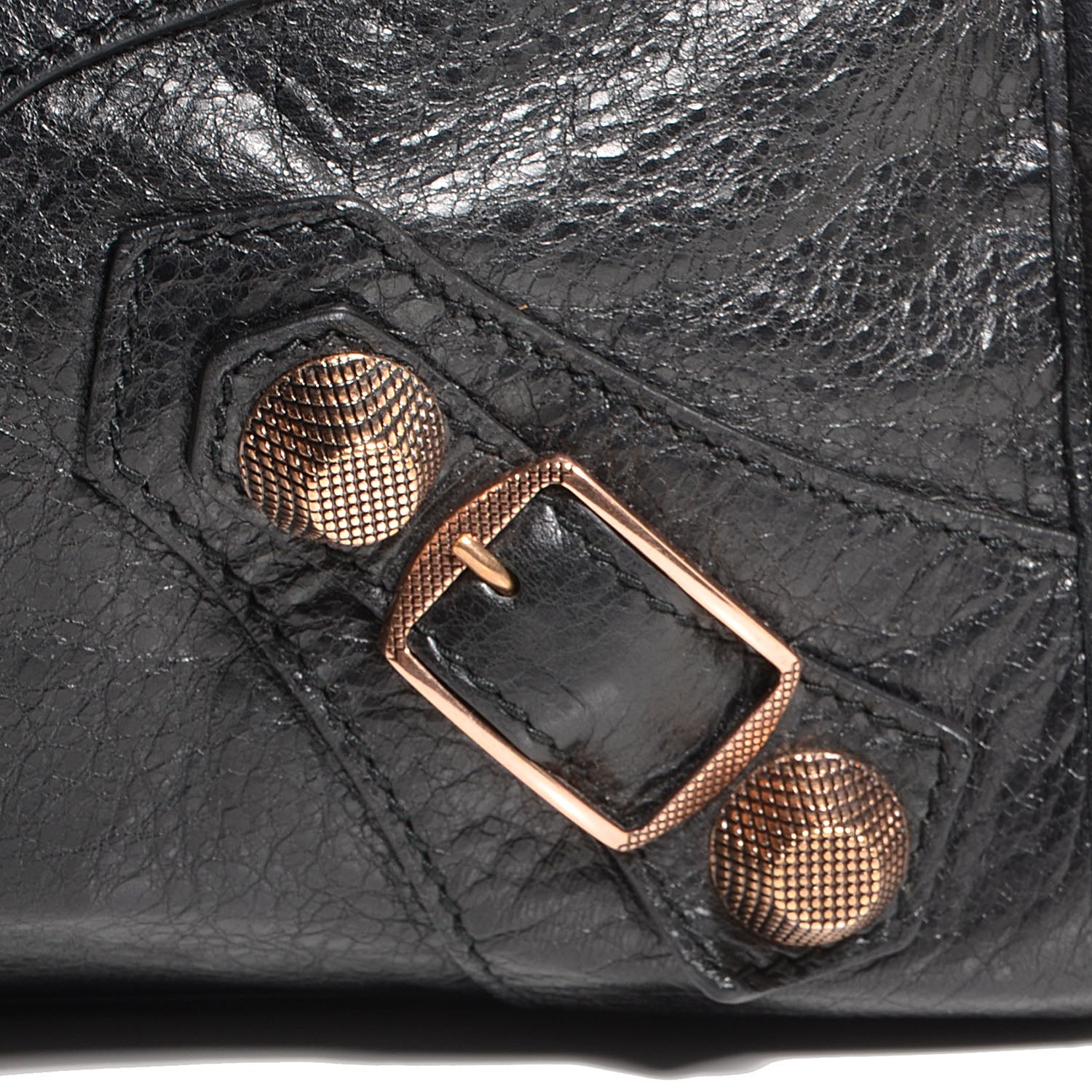 Balenciaga Agneau Giant 21 Rose Gold Hardware City Black 8 of 12