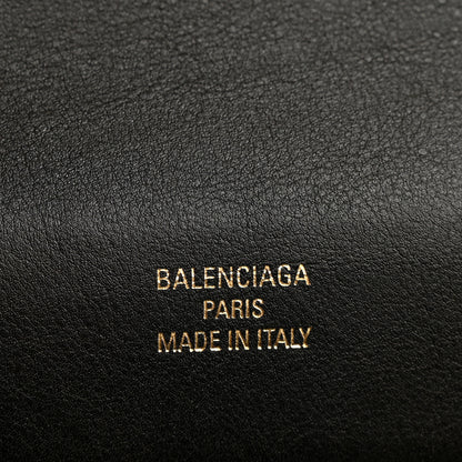 Balenciaga Calfskin Small Money Top Handle Handbag Brown 6 of 13