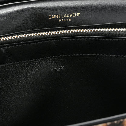 Saint Laurent Calf Hair Monogram Chain Wallet Leopard 15 of 16