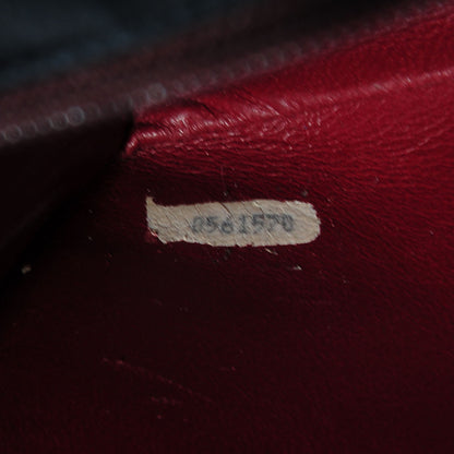 Chanel Lambskin Small Single Flap Navy 8 of 8