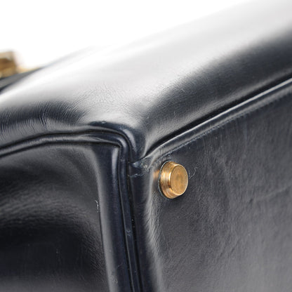 Hermes Box Kelly Retourne 32 Indigo 26 of 27