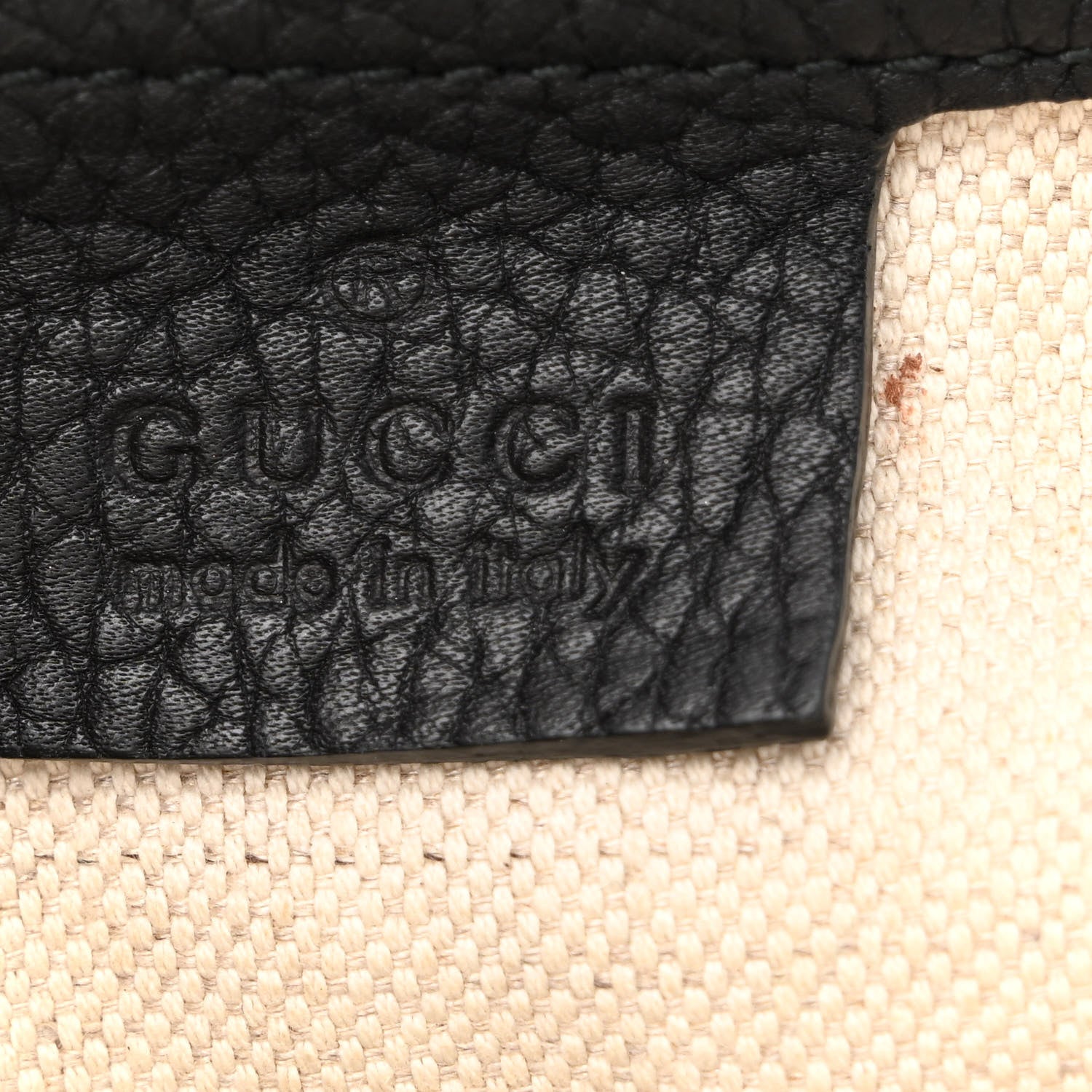 Gucci Calfskin Small GG Marmont Top Handle Bag Black 6 of 15