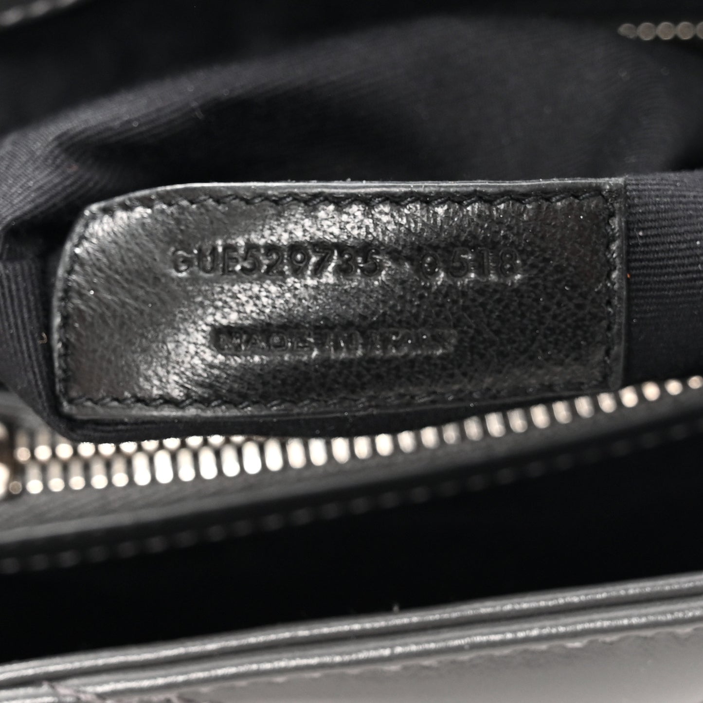 Calfskin Y Quilted Monogram Medium Loulou Satchel Storm