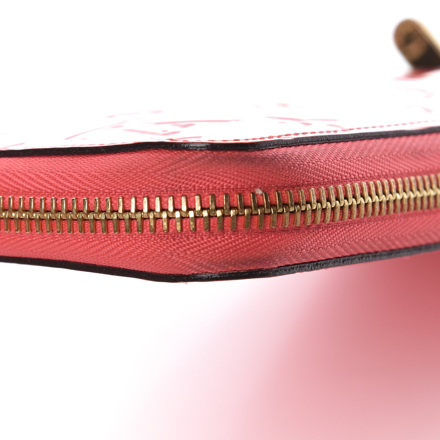 Louis Vuitton Vernis Zippy Wallet Rose Litchi 11 of 11