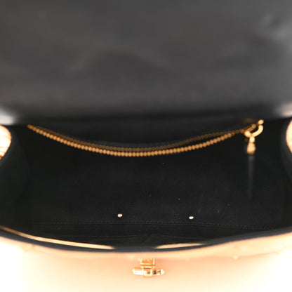 Valentino Garavani Metallic PVC Candystud Top Handle Bag Gold 5 of 9