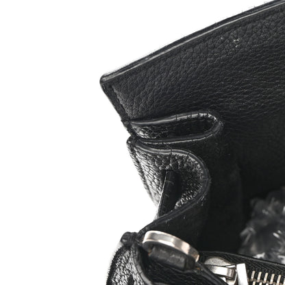 Saint Laurent Grained Calfskin Medium Souple Sac De Jour Black 17 of 25