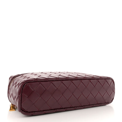 Bottega Veneta Calfskin Intrecciato Bang Bang Vanity Case Barolo 4 of 10