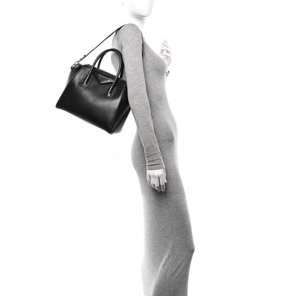 Givenchy Shiny Lord Calfskin Small Antigona Black 2 of 18