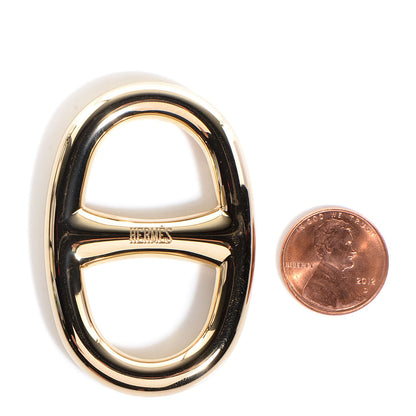 Hermes Permabrass Chaine D'Ancre Scarf Ring 2 of 5