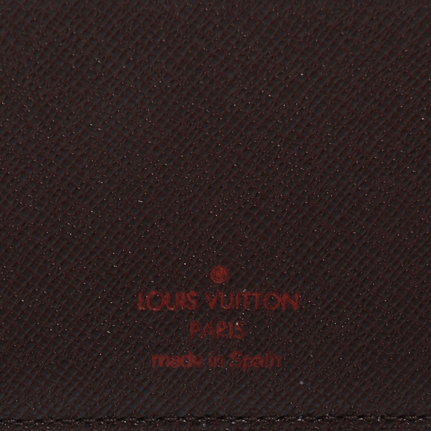 Louis Vuitton Damier Ebene Desk Agenda Cover 6 of 7