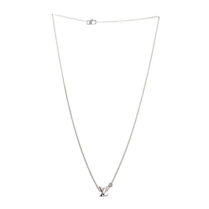 Louis Vuitton 18K Pink Gold Diamond Idylle Blossom LV Pendant Necklace 3 of 4