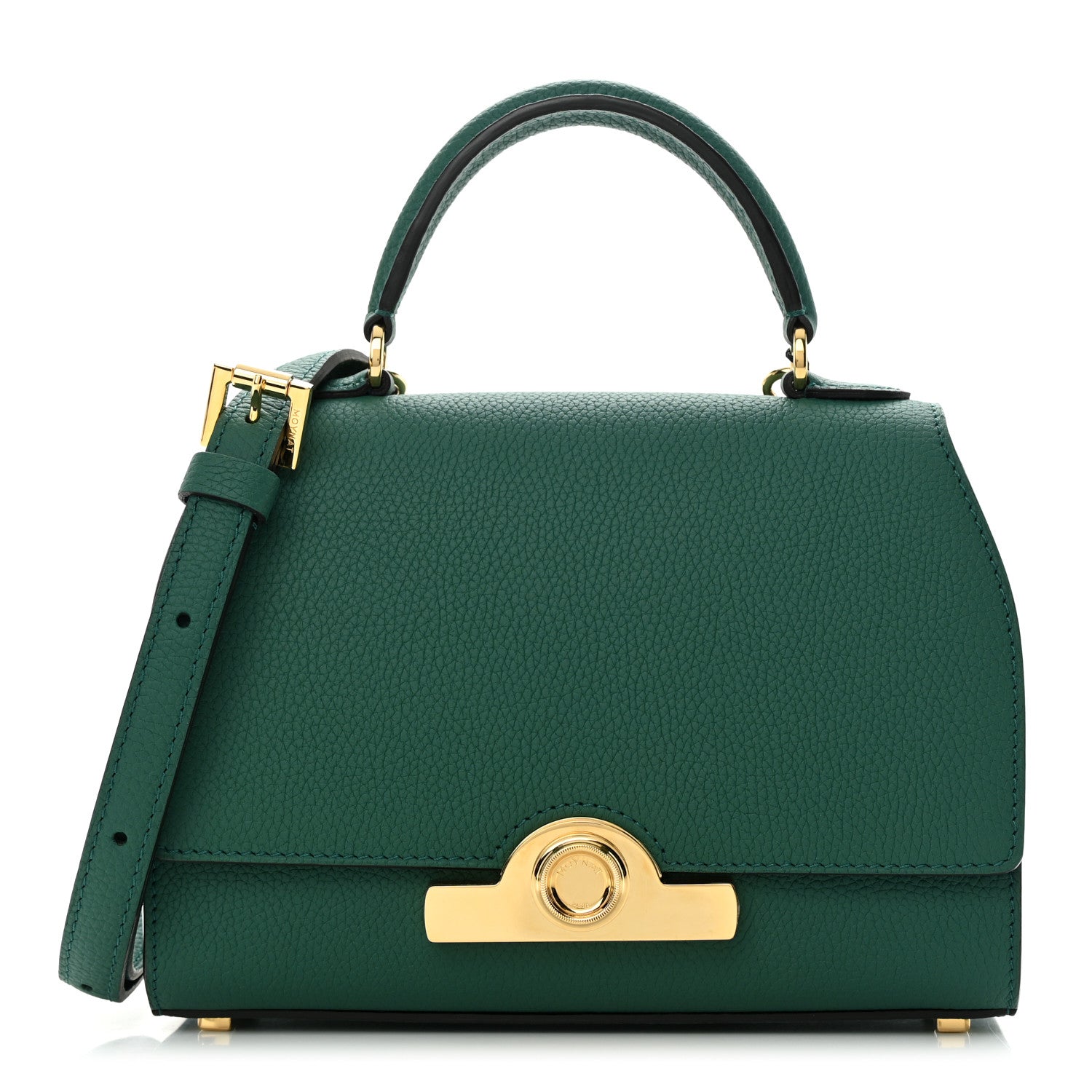 Moynat Taurillon Blush Rejane BB Emerald 1 of 9