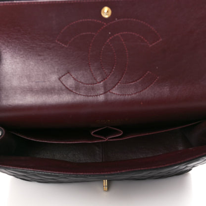 Chanel Lambskin Quilted Maxi Double Flap Black 5 of 11