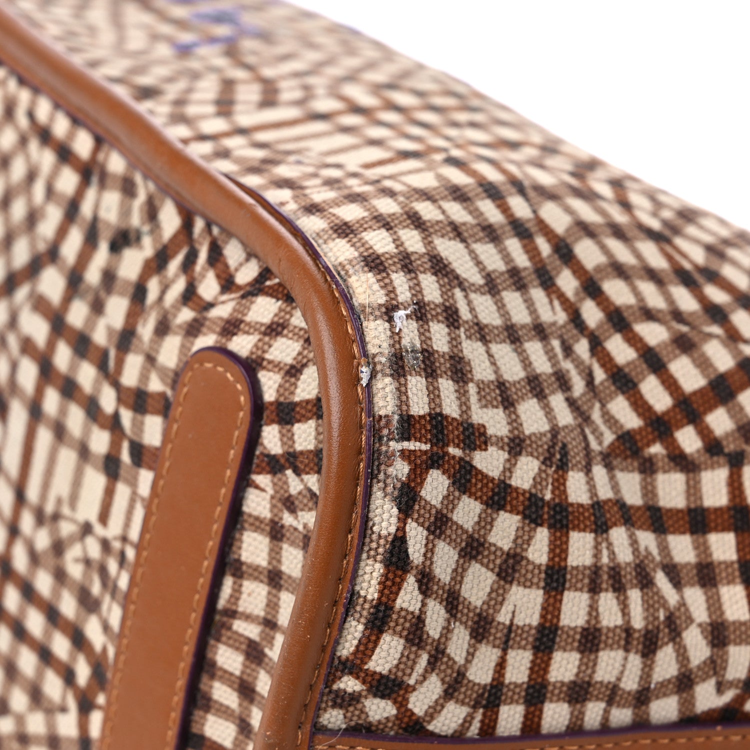 MCM Visetos Medium Liz Reversible Shopper Tote Cognac 12 of 18