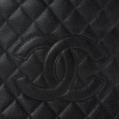Chanel Caviar Quilted Grand Timeless Tote GTT Black 9 of 9
