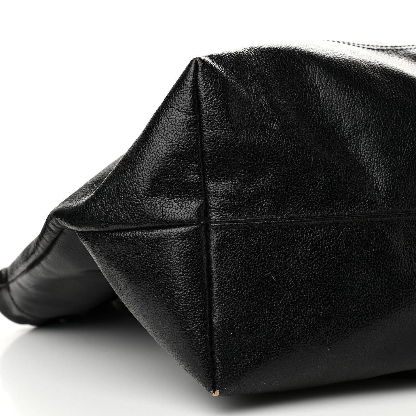 Calfskin Large Coco Cabas Black