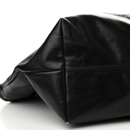 Chanel Calfskin Large Coco Cabas Black 9 of 16