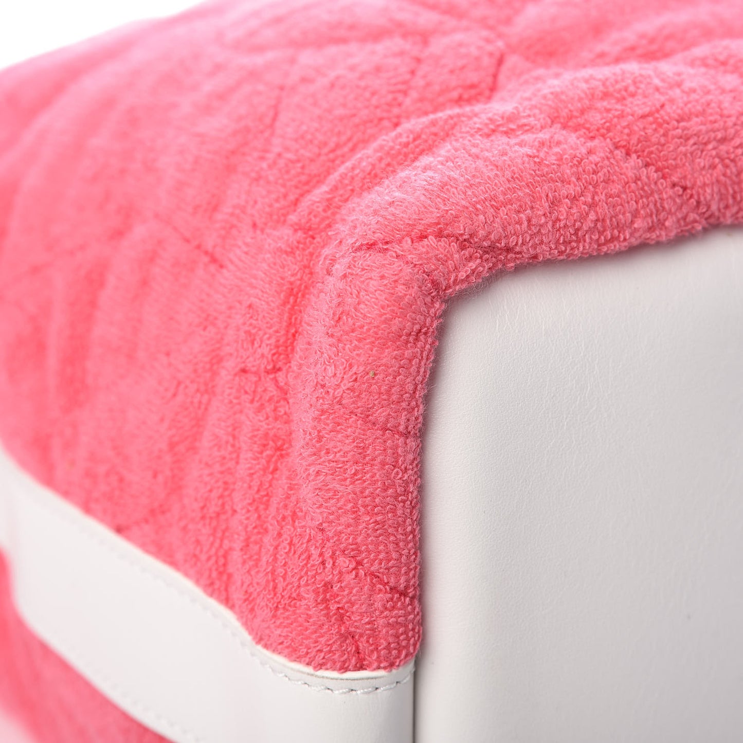 Terry Cotton CC Beach Tote Towel Set Pink