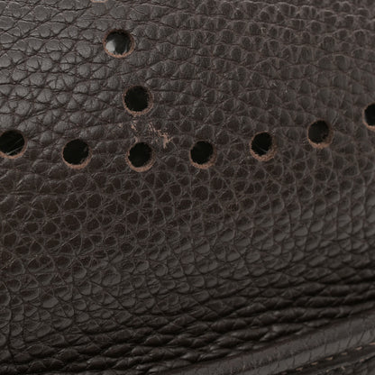 Hermes Taurillon Clemence Evelyne II PM Chocolate 11 of 11