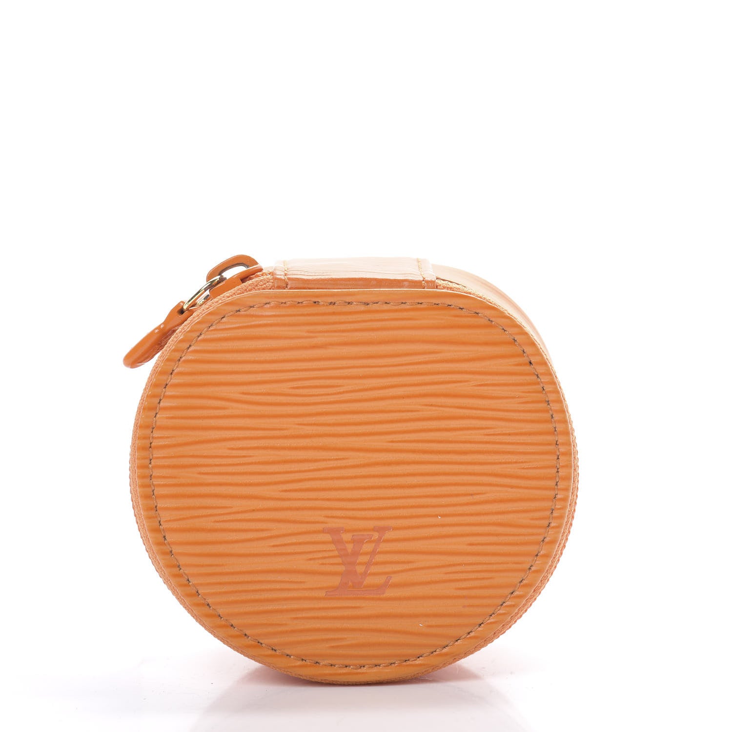Louis Vuitton Epi Ecrin Bijoux 8cm Jewelry Box Mandarin 7 of 7