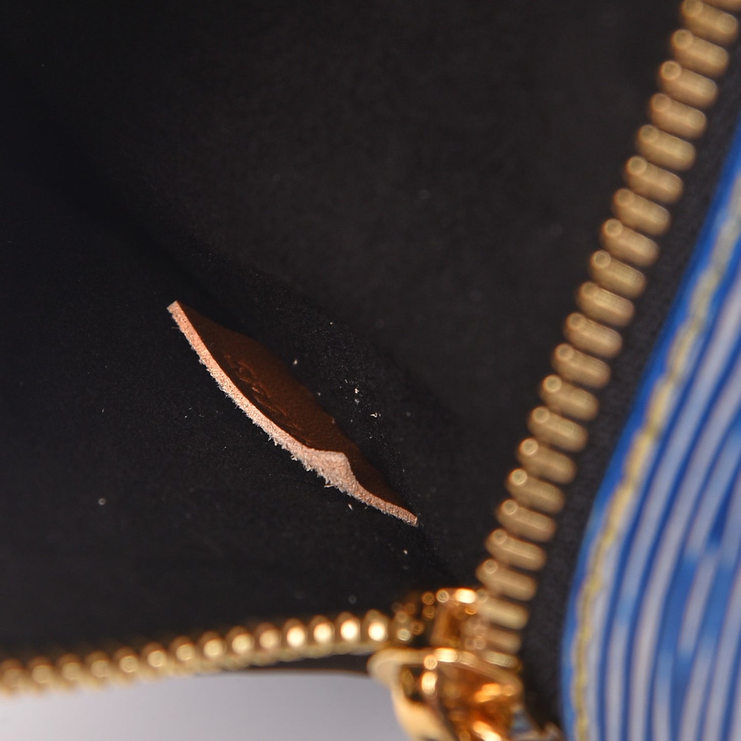 Epi Reverse Monogram Pochette Metis Denim Light