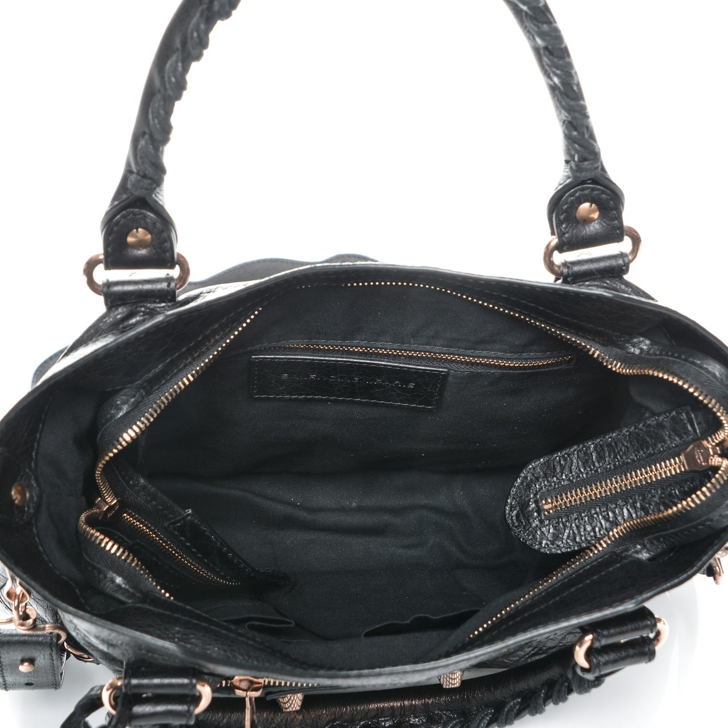 Agneau Giant 12 Gold Hardware Town Black