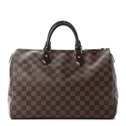 Louis Vuitton Damier Ebene Speedy 35 1 of 10
