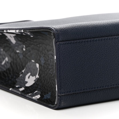 MCM Calfskin Small Portuna Tote Black 7 of 8