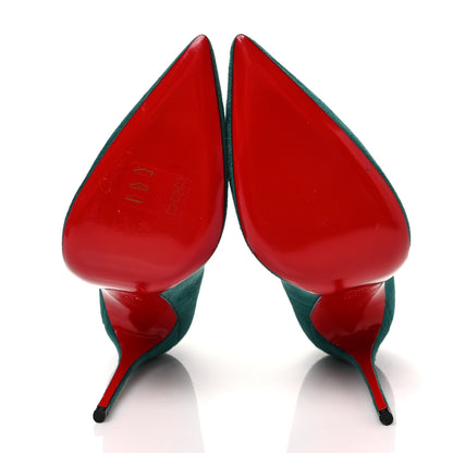 Christian Louboutin Suede So Kate 120 Pumps 36.5 Forest 5 of 8