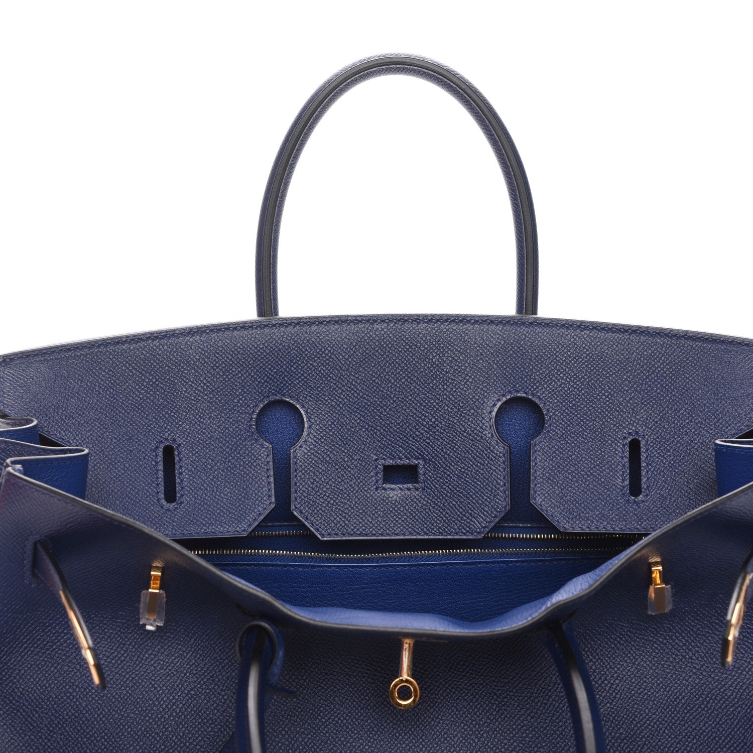 Hermes Epsom Birkin 35 Bleu Saphir 8 of 26