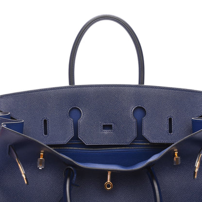 Hermes Epsom Birkin 35 Bleu Saphir 8 of 26