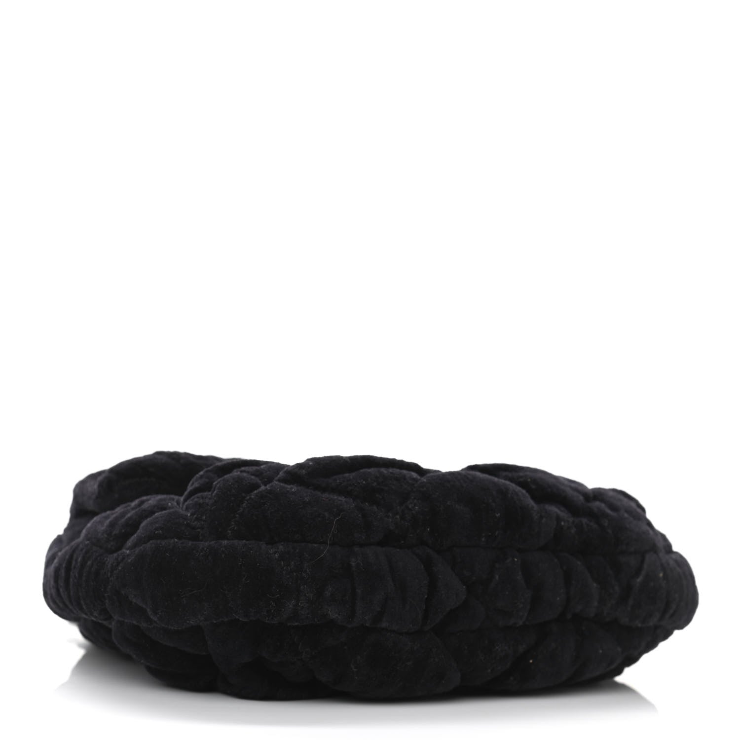 Chanel Velvet Mini Bubble Quilt Flap Black 3 of 8