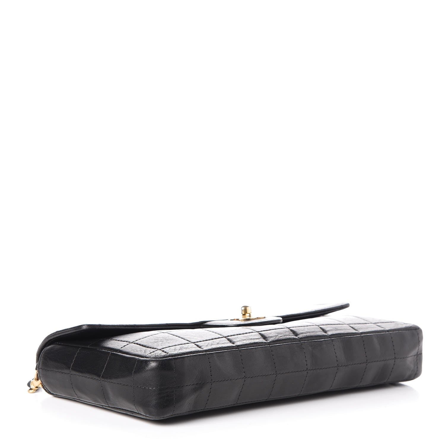 Chanel Lambskin East West Chocolate Bar Flap Black 4 of 8