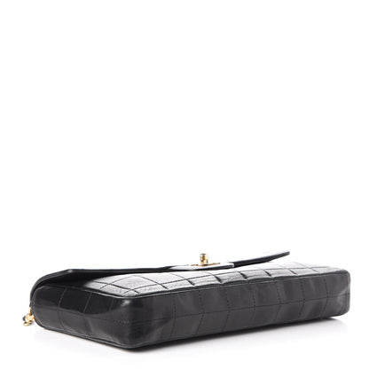 Chanel Lambskin East West Chocolate Bar Flap Black 4 of 8