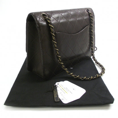 Chanel Lambskin Medium Flap Dark Brown 3 of 12